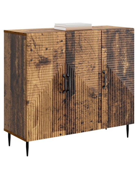 Credenza Legno antico 89 x 34,5 x 80 cm Legno ingegnerizzato