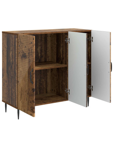 Credenza Legno antico 89 x 34,5 x 80 cm Legno ingegnerizzato