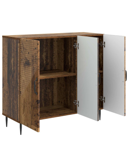 Credenza Legno antico 89 x 34,5 x 80 cm Legno ingegnerizzato