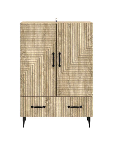 Credenza Rovere Sonoma 66 x 34,5 x 95 cm Legno ingegnerizzato