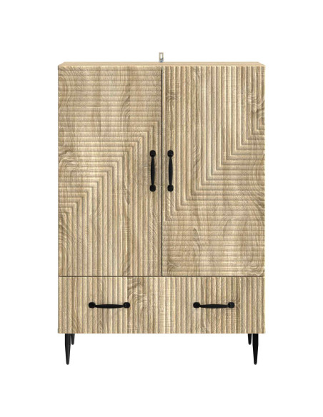 Credenza Rovere Sonoma 66 x 34,5 x 95 cm Legno ingegnerizzato