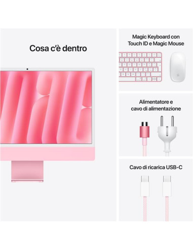 IMAC 24  M4 PNK/10CORE/16GB/512GB