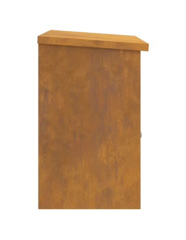 Cassetta per pacchi con archiviazione Ruggine 47.5 x 38 x 59 cm