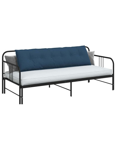 Cuscino per Schiena Blu 180 x 19 x 50 cm Tessuto