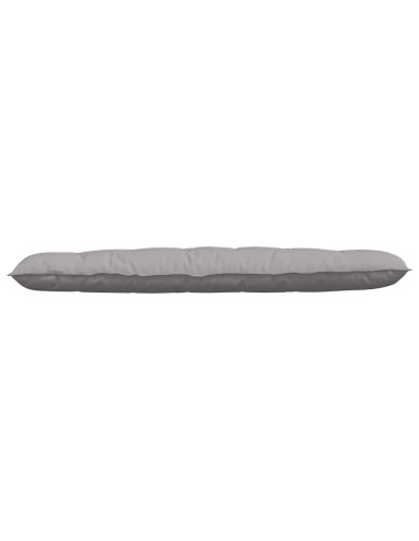 Cuscino per Schiena Grigio Nuvola 180 x 19 x 50 cm Tessuto