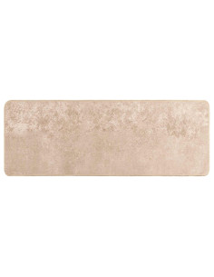 Runner Tappeto MARSA Beige 100 x 250 cm Poliestere e PVC 2