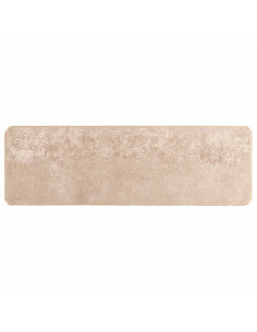 Runner Tappeto MARSA Beige 100 x 300 cm Poliestere e PVC 2