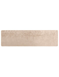 Runner Tappeto MARSA Beige 100 x 400 cm Poliestere e PVC 2