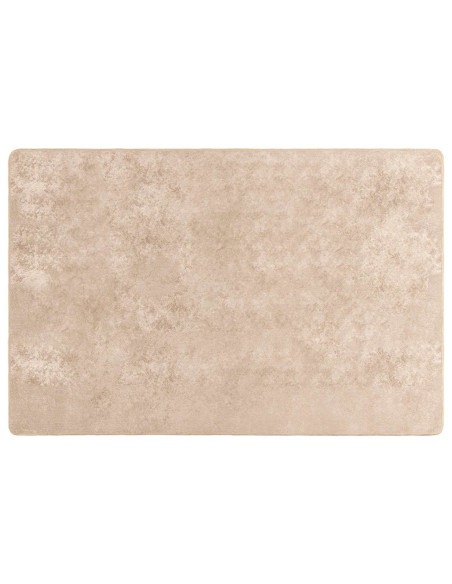 Runner Tappeto MARSA Beige 120 x 170 cm Poliestere e PVC