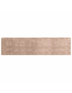 Runner Tappeto MARSA Sabbia 80 x 450 cm Poliestere e PVC 2