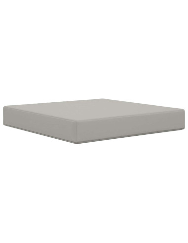 Cuscino per divano da esterno 3 pcs Grigio Poliestere