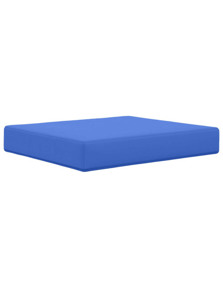 Cuscino per divano da esterno 2 pcs Blu Reale Poliestere