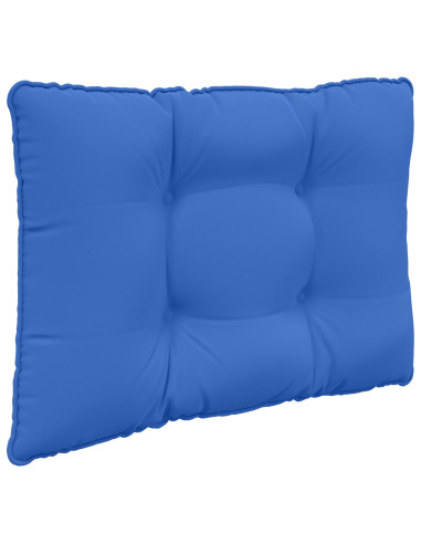 Cuscino per divano da esterno 2 pcs Blu Reale Poliestere