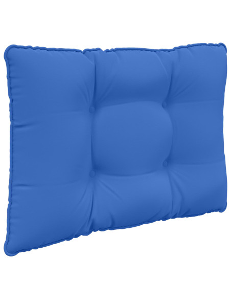 Cuscino per divano da esterno 2 pcs Blu Reale Poliestere
