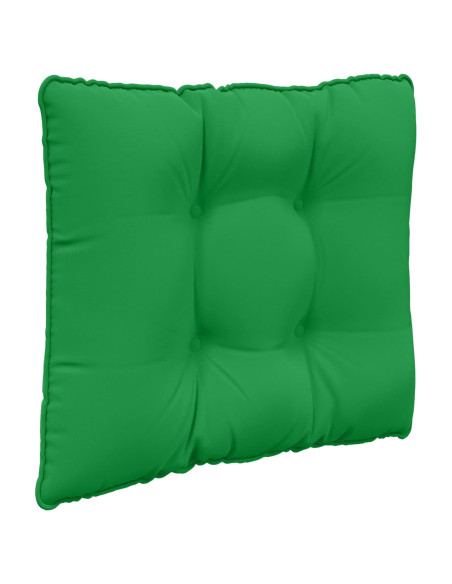 Cuscino per divano da esterno 3 pcs Verde Poliestere