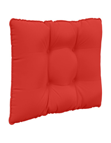 Cuscino per divano da esterno 3 pcs Rosso Poliestere