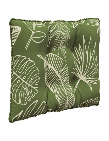 Cuscino per divano da esterno 3 pcs Design a foglia Poliestere