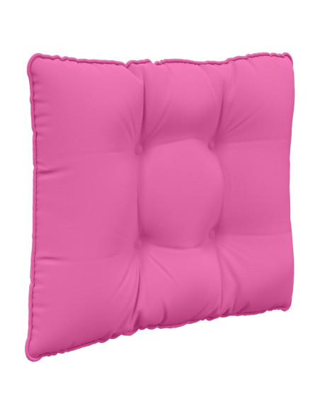 Cuscino per divano da esterno 3 pcs Rosa Poliestere