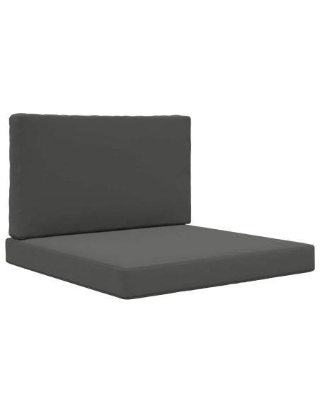Cuscino per divano da esterno 2 pcs Antracite Poliestere