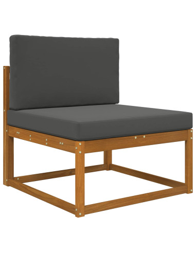 Cuscino per divano da esterno 2 pcs Antracite Poliestere