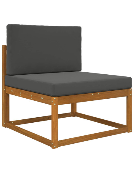 Cuscino per divano da esterno 2 pcs Antracite Poliestere
