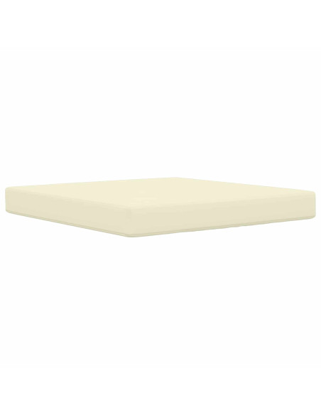 Cuscino per divano da esterno 2 pcs Crema Poliestere