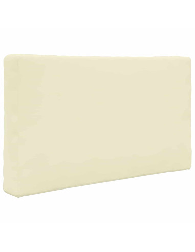 Cuscino per divano da esterno 2 pcs Crema Poliestere