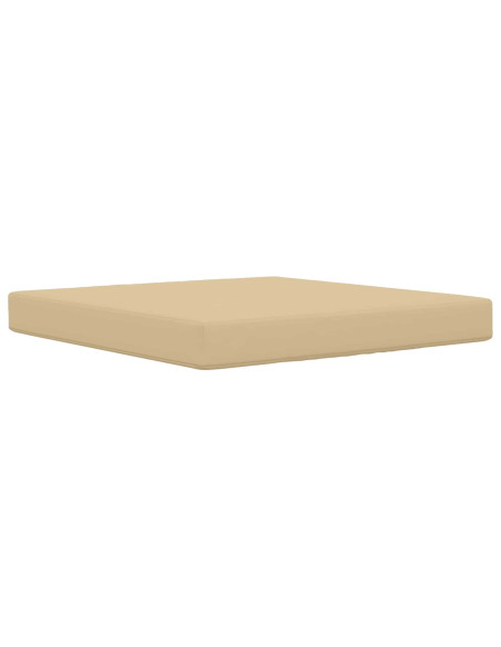 Cuscino per divano da esterno 2 pcs Beige Poliestere