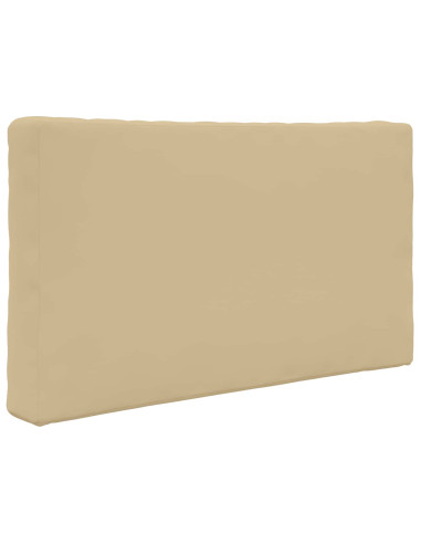 Cuscino per divano da esterno 2 pcs Beige Poliestere