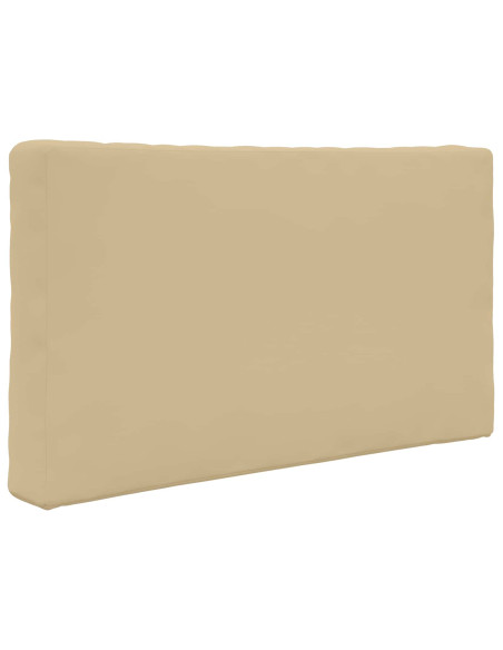 Cuscino per divano da esterno 2 pcs Beige Poliestere