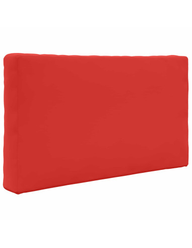 Cuscino per divano da esterno 2 pcs Rosso Poliestere