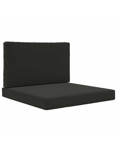 Cuscino per divano da esterno 2 pcs Nero Poliestere