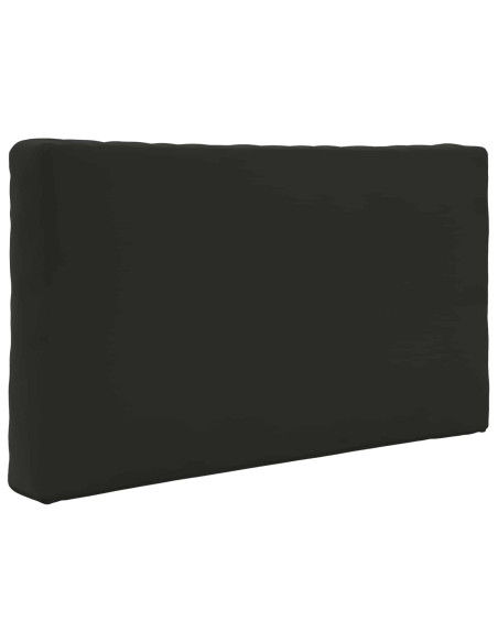 Cuscino per divano da esterno 2 pcs Nero Poliestere