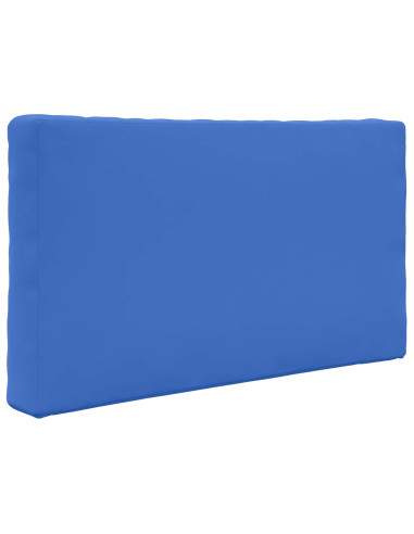 Cuscino per divano da esterno 2 pcs Blu Reale Poliestere