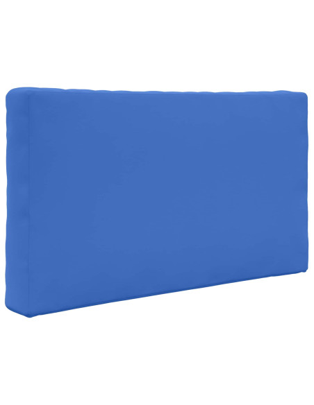 Cuscino per divano da esterno 2 pcs Blu Reale Poliestere