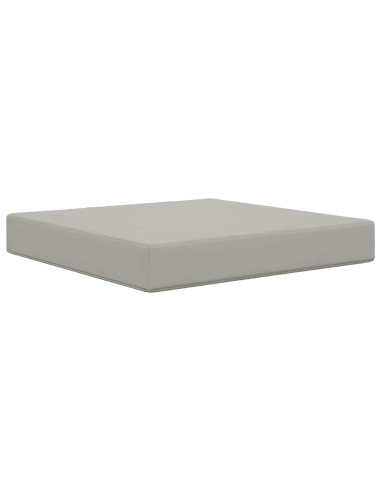 Cuscino per divano da esterno Grigio 60 x 60 x 8 cm Poliestere