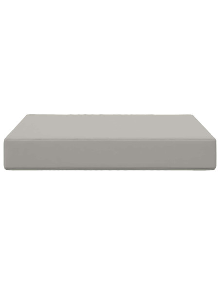 Cuscino per divano da esterno Grigio 60 x 60 x 8 cm Poliestere