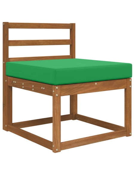 Cuscino per divano da esterno Verde 60 x 60 x 8 cm Poliestere