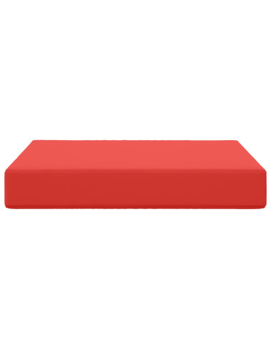 Cuscino per divano da esterno Rosso 60 x 60 x 8 cm Poliestere