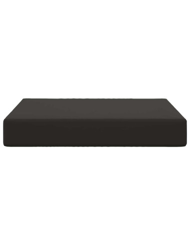 Cuscino per divano da esterno Nero 60 x 60 x 8 cm Poliestere