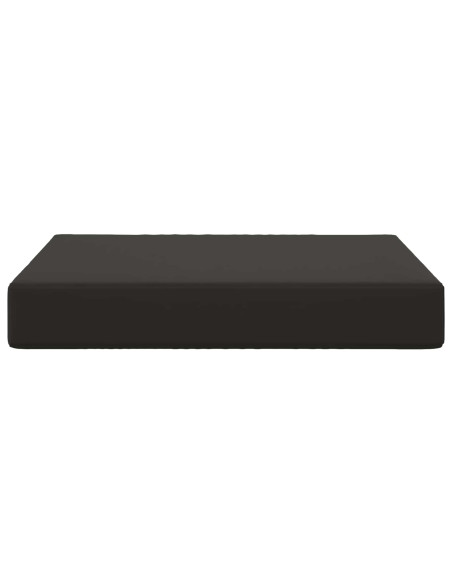 Cuscino per divano da esterno Nero 60 x 60 x 8 cm Poliestere