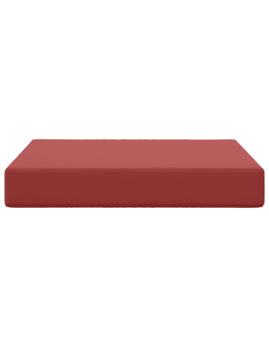 Cuscino per divano da esterno Rosso vino 60 x 60 x 8 cm