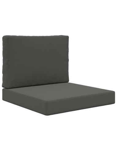 Cuscino per divano da esterno 2 pcs Antracite Poliestere