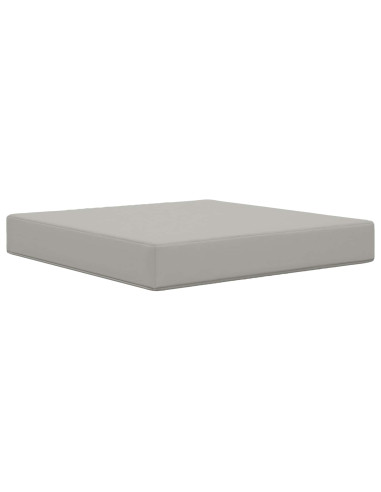 Cuscino per divano da esterno 2 pcs Grigio Poliestere