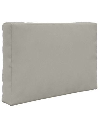 Cuscino per divano da esterno 2 pcs Grigio Poliestere