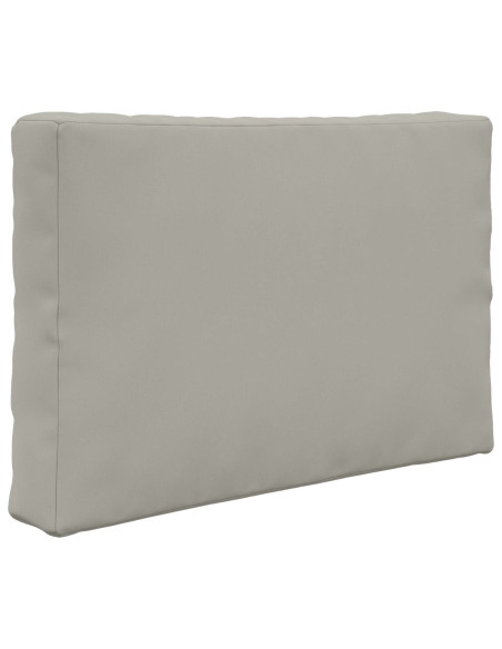 Cuscino per divano da esterno 2 pcs Grigio Poliestere