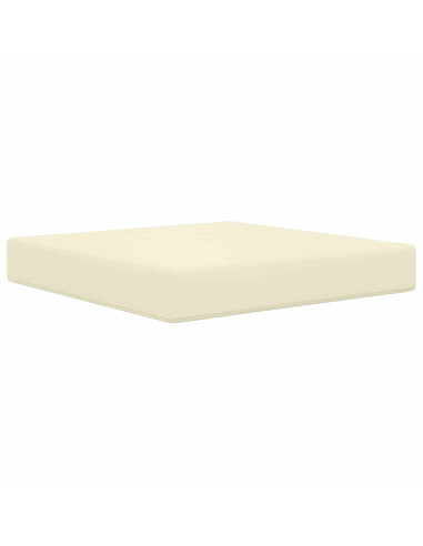 Cuscino per divano da esterno 2 pcs Crema Poliestere