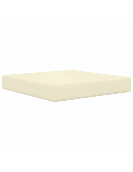 Cuscino per divano da esterno 2 pcs Crema Poliestere