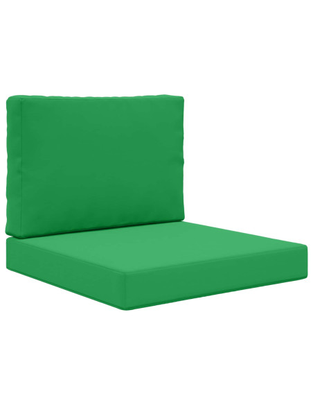 Cuscino per divano da esterno 2 pcs Verde Poliestere