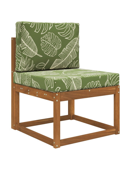 Cuscino per divano da esterno 2 pcs Design a foglia Poliestere
